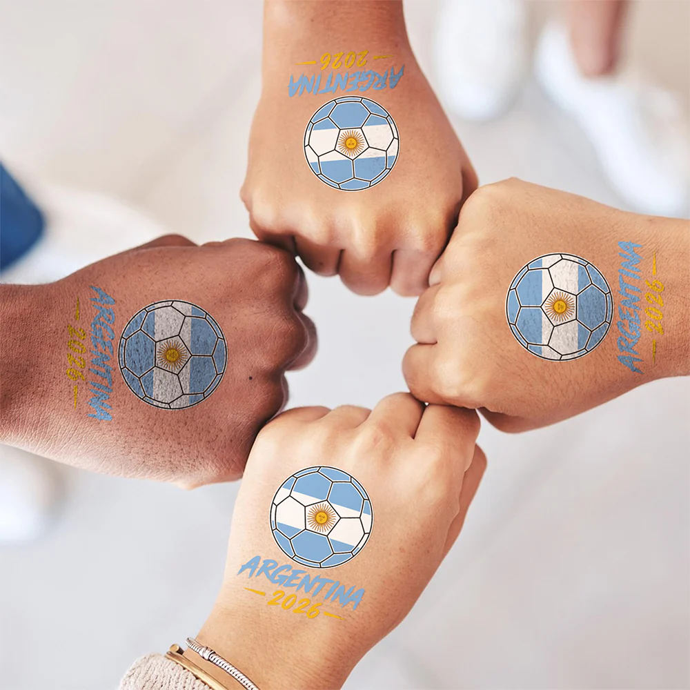 Custom Country Football Fan Tattoos - Personalized Sports Fan Accessories HA75 921802 - Image 11