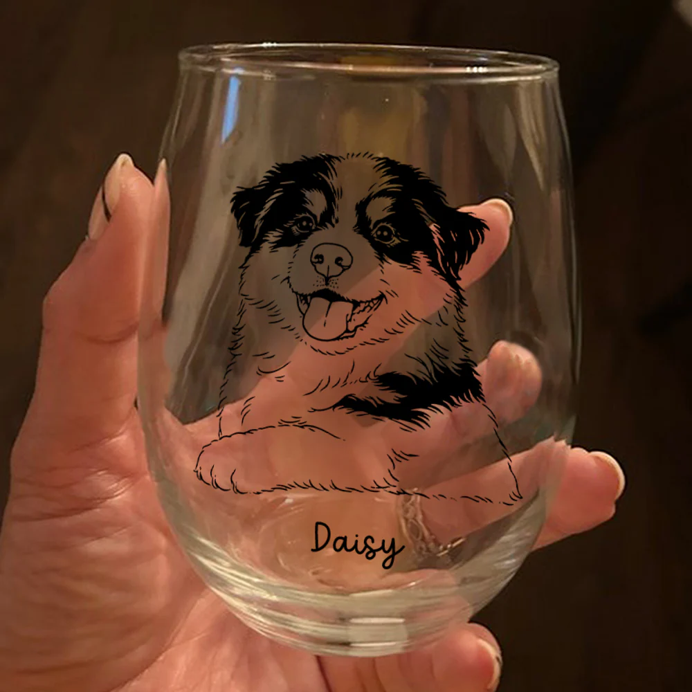 Custom Dog Line Photo Gift for Pet Lovers CH07 910174 - Image 2