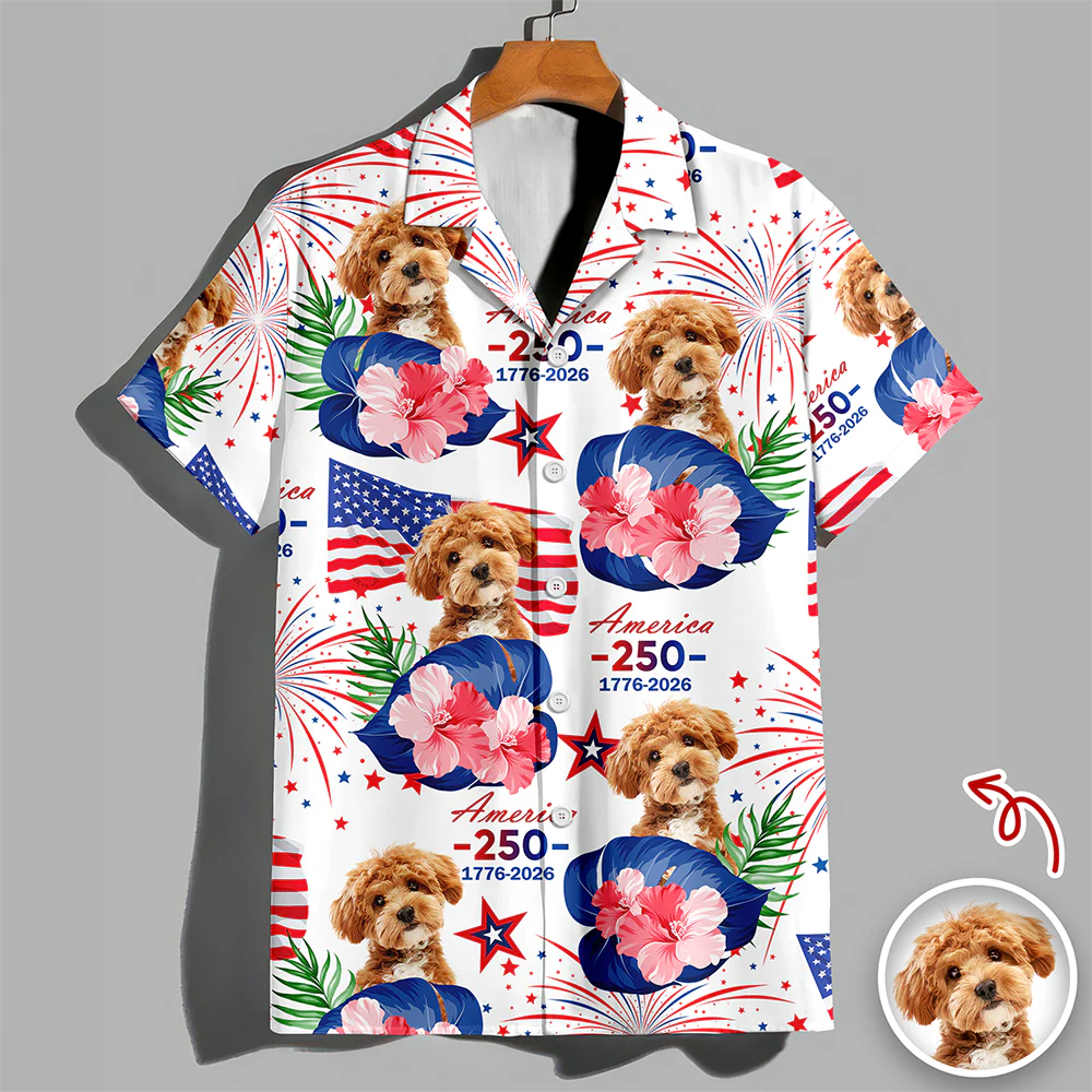 Custom Dog Photo Hawaii Shirt Gift For Pet Lovers TH10 169051 - Image 4