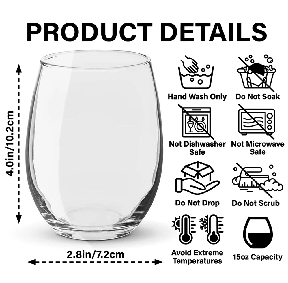 Custom Dog Photo Wine Glass – Personalized Gift for Pet Lover TH10 169089 - Image 7