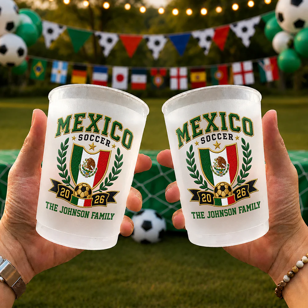 Custom Family Name International Soccer Tournament Cups For Soccer Lovers, Sports Fans HA75 921806 - Image 7