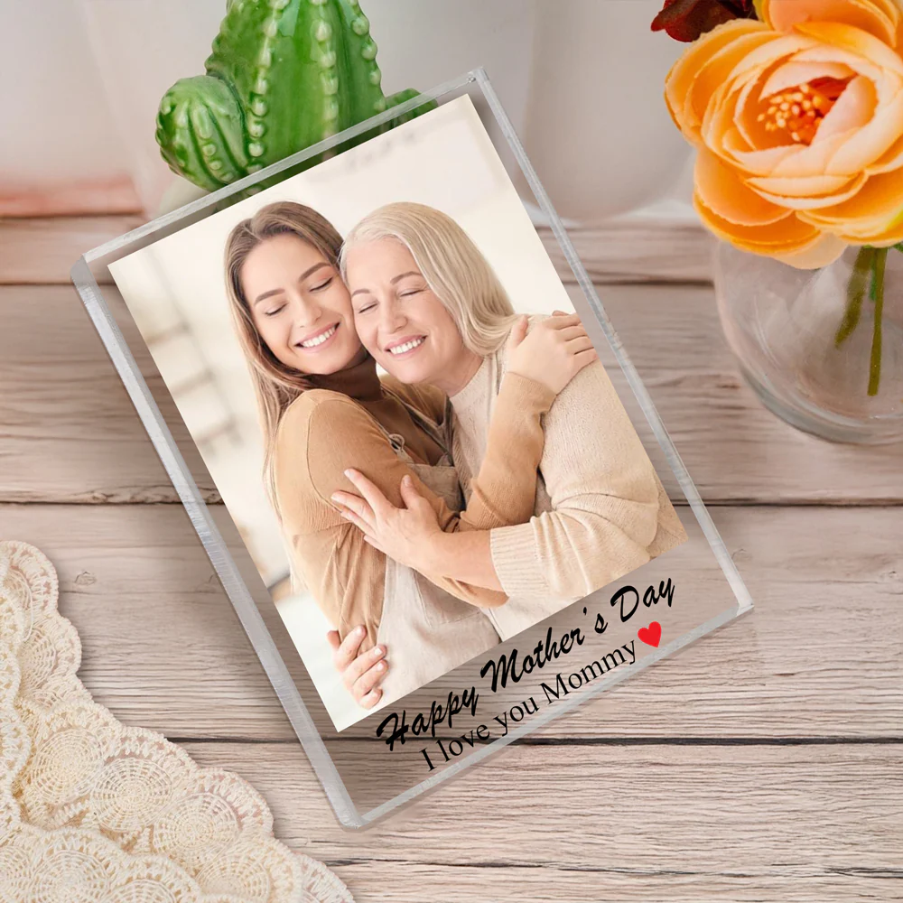 Custom Family Photo Acrylic Block Plaque – Personalized Gift for Mother’s Day, Father’s Day, Photo Keepsake LM32 899433 - Image 5