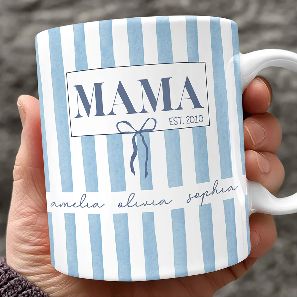 Custom Kids Names Mama Print Full Mug - Personalized Mother’s Day Gift LM32 899797 - Image 6