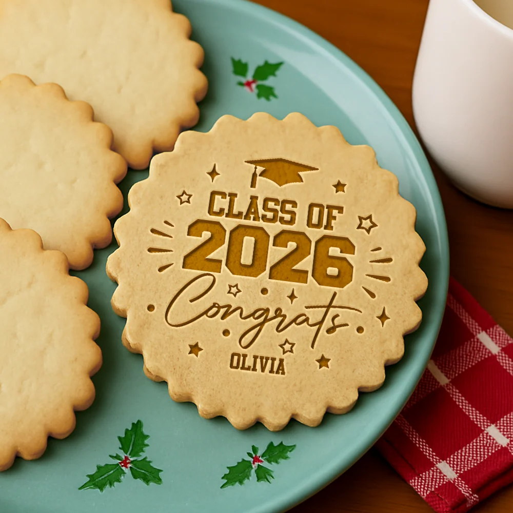 Custom Name Class of 2026 Cookie Stamp Graduation Party Gift CH07 910720 - Image 3