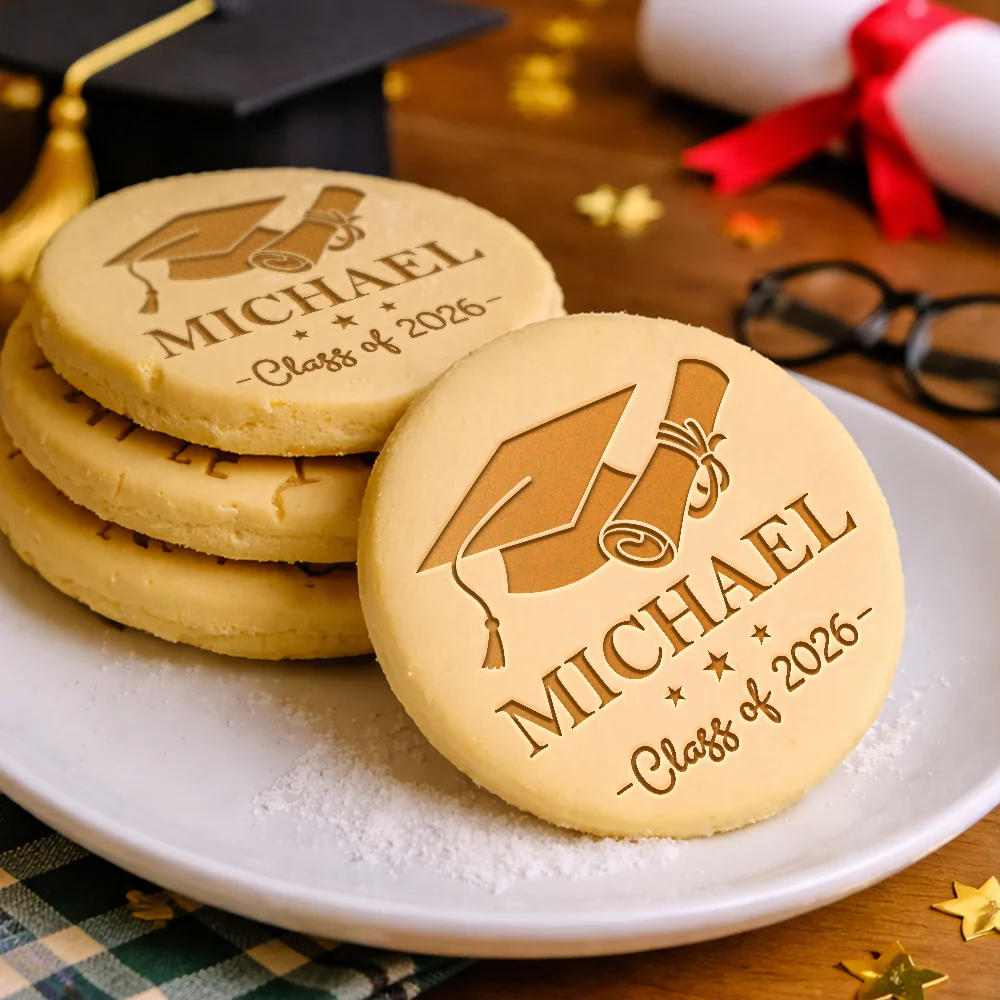 Custom Name Class Of 2026 Graduation Cookie Stamp CH07 911112