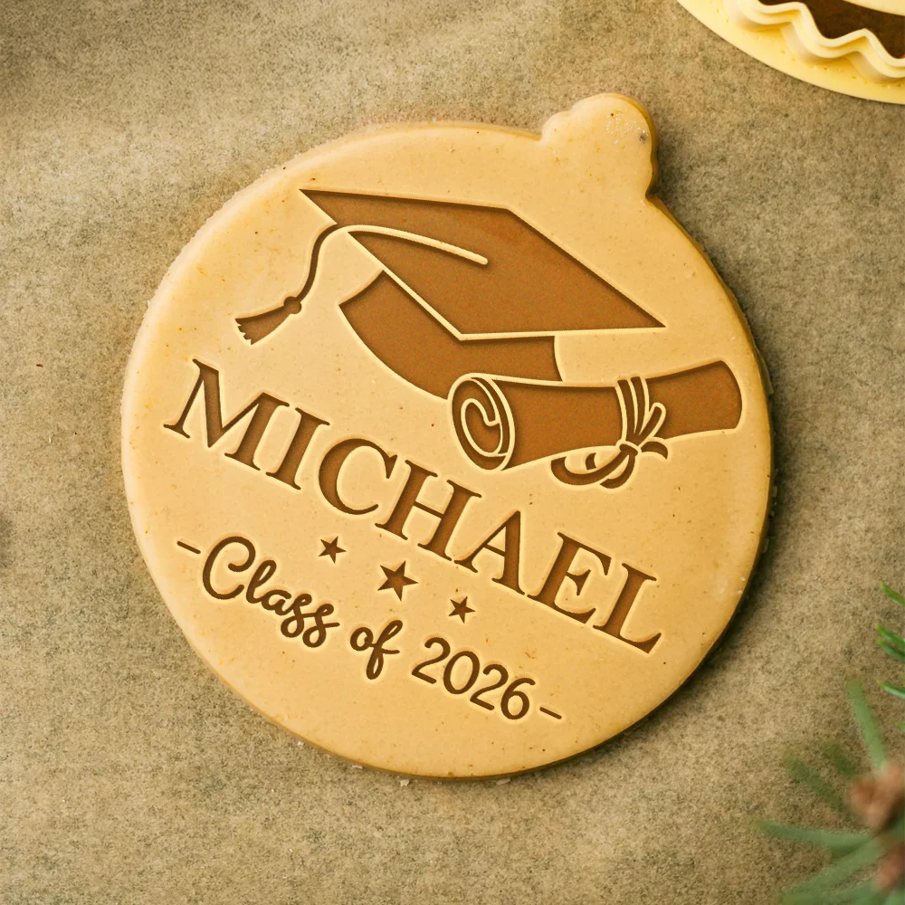 Custom Name Class Of 2026 Graduation Cookie Stamp CH07 911112 - Image 4