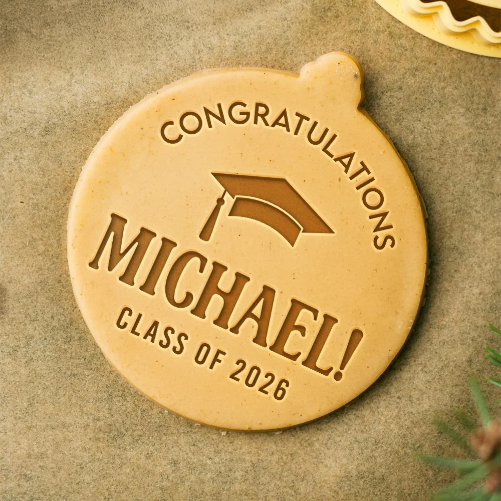 Custom Name Congratulations Class Of 2026 Graduation Cookie Stamp CH07 911042 - Image 4