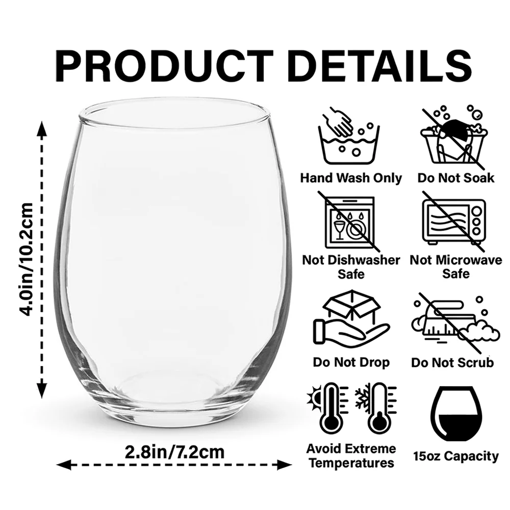 Custom Name Mom's Reasons to Wine Glass - Personalized Gift for Family LM32 899629 - Image 7