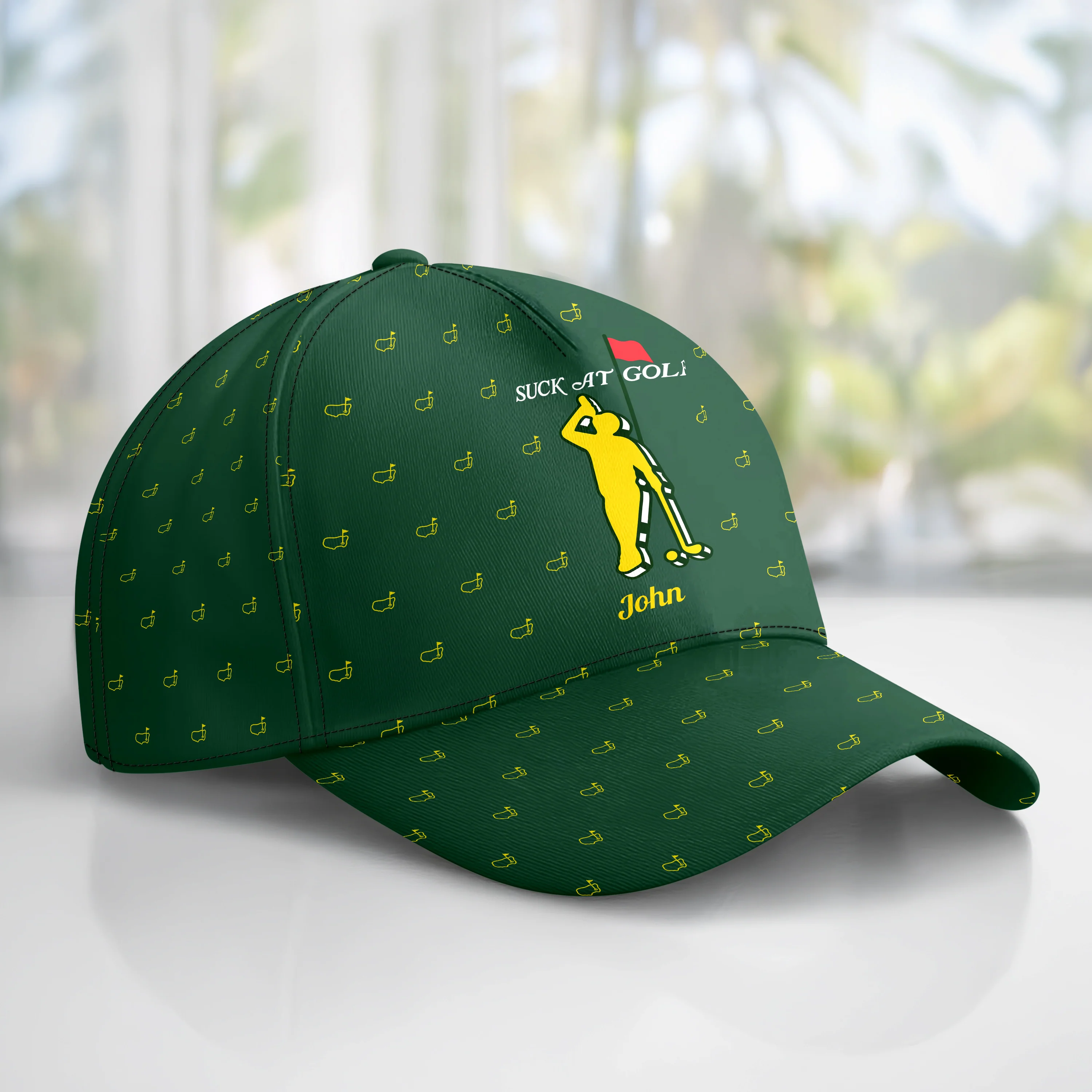 Custom Name Suck At Golf Classic Cap HO82 902292 - Image 2