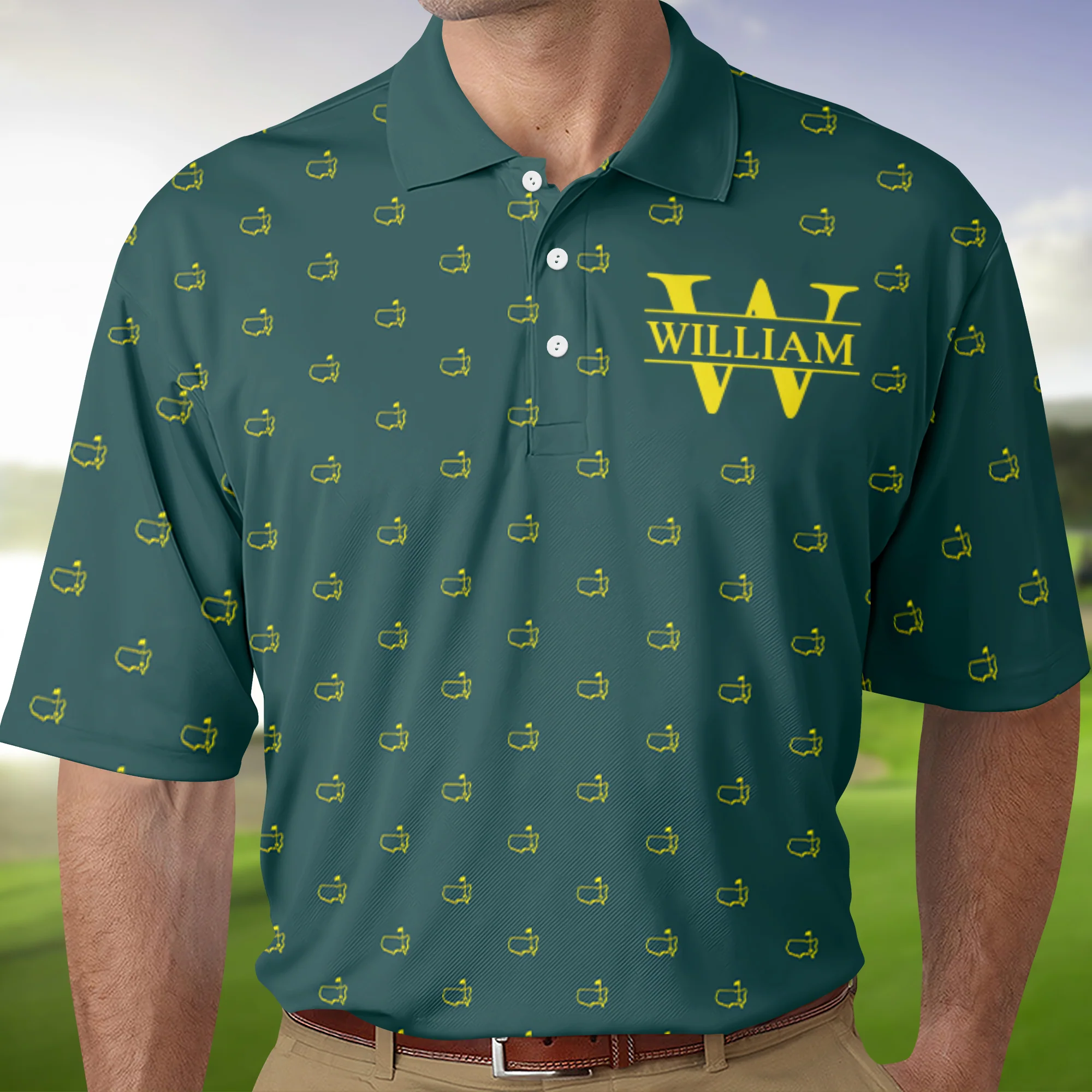 Custom Name Suck At Golf Polo Shirt Gift for Golf Lovers HO82 902298 - Image 5