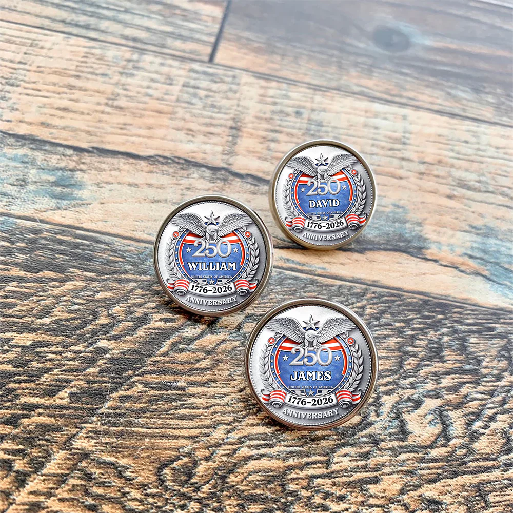 Custom Name United States Of America 250th Anniversary 1776-2026 Lapel Pin LM32 899579 - Image 3