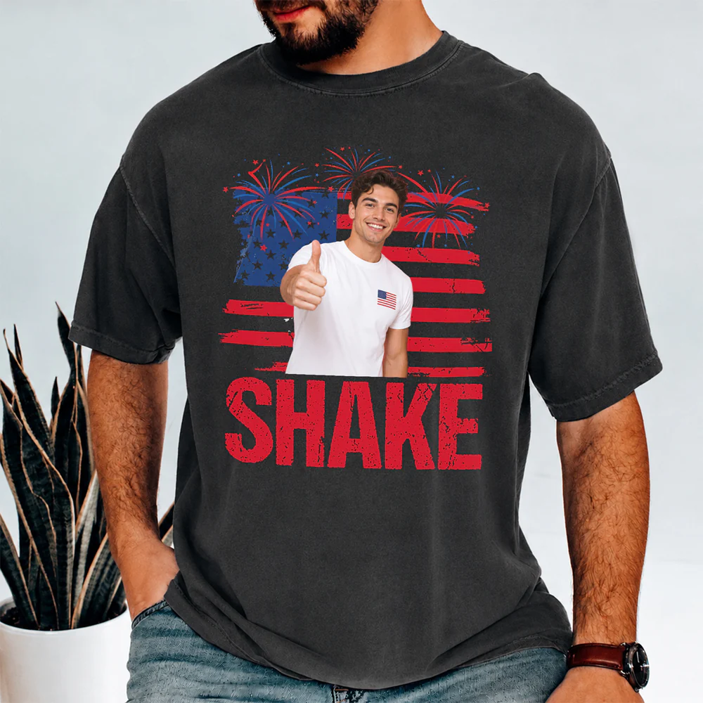 Custom Photo Bake or Shake America Flag Patriotic Comfort Shirt TH10 170249 - Image 6