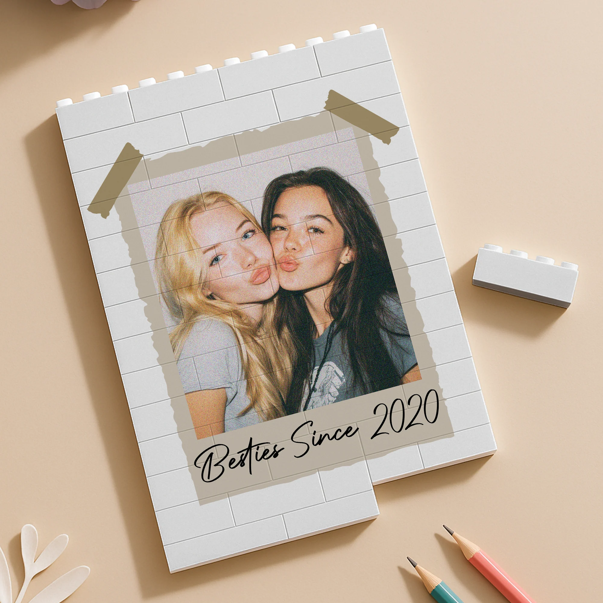 Custom Photo Bestie Forever Building Brick Blocks – Personalized Gift for Best Friends CH07 910800 - Image 7