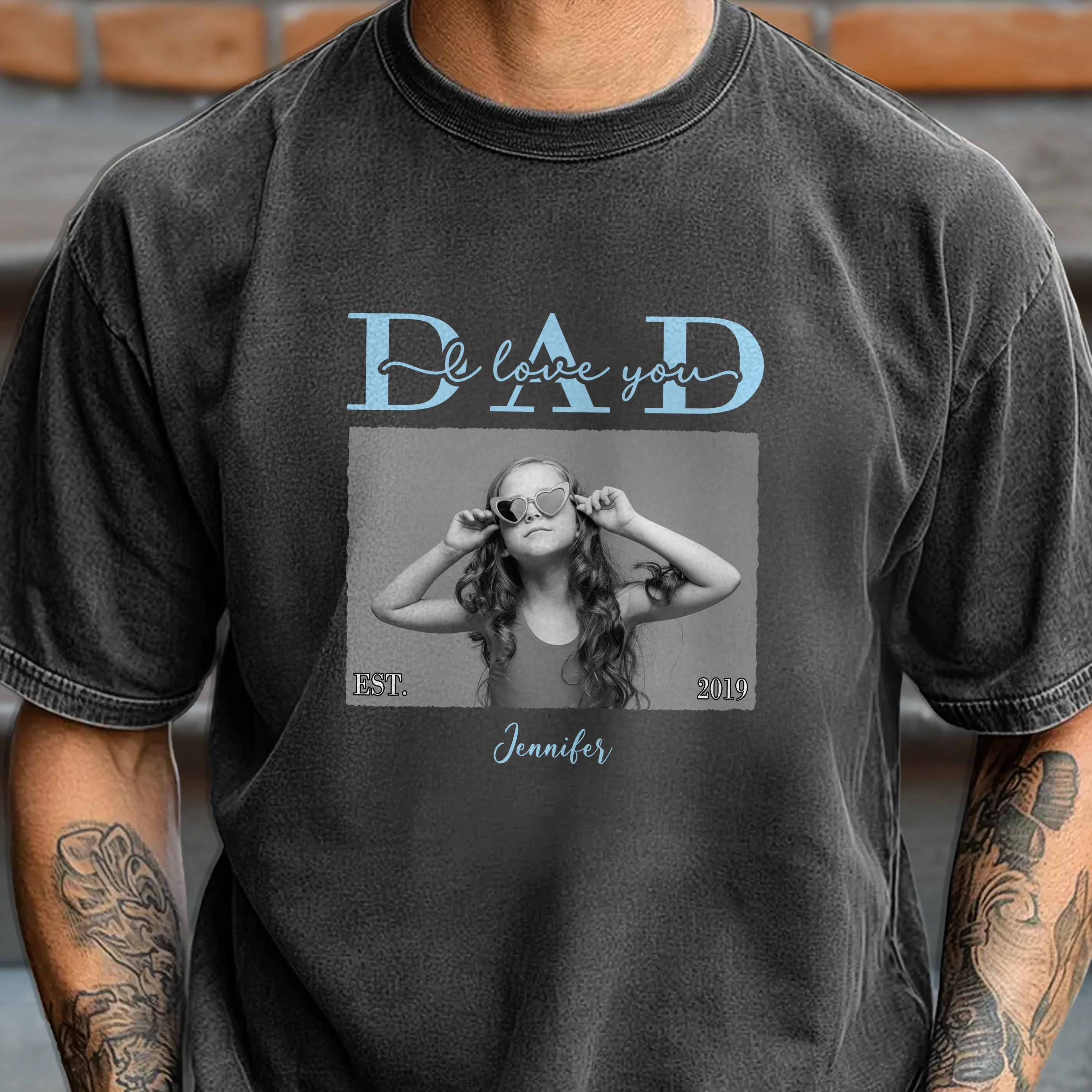 Custom Photo Dad We Love You Comfort Shirt Personalized Father’s Day Gift CH07 911456 - Image 2