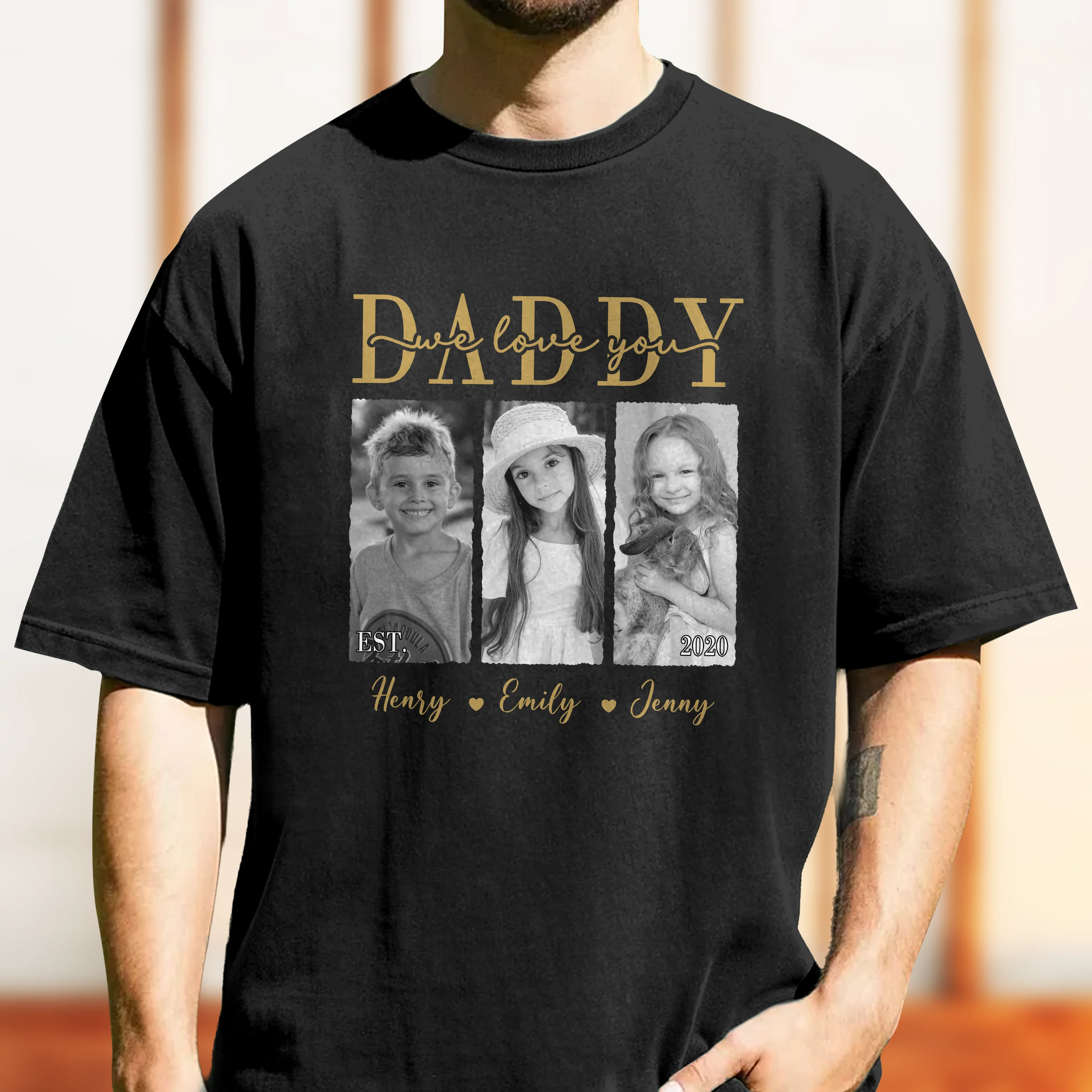 Custom Photo Dad We Love You Comfort Shirt Personalized Father’s Day Gift CH07 911456 - Image 4