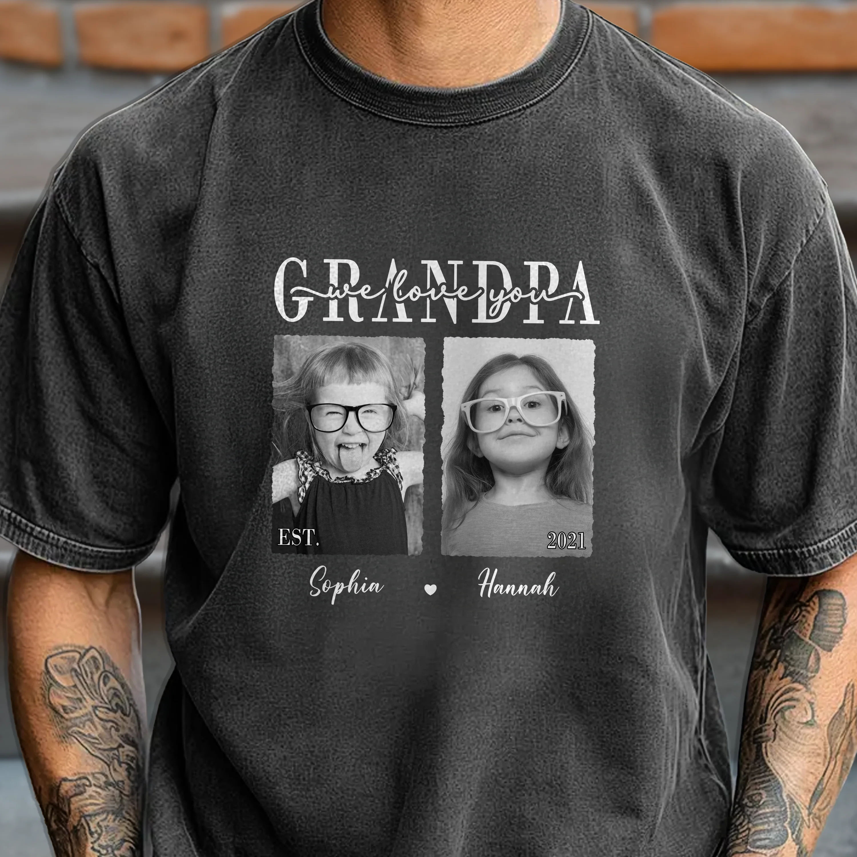 Custom Photo Dad We Love You Comfort Shirt Personalized Father’s Day Gift CH07 911456 - Image 5