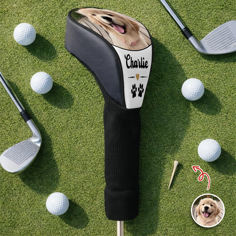 Custom Photo Dog Cat Golf Club Head Cover Father's Day Gift For Golf Lovers HA75 921258 - Image 5