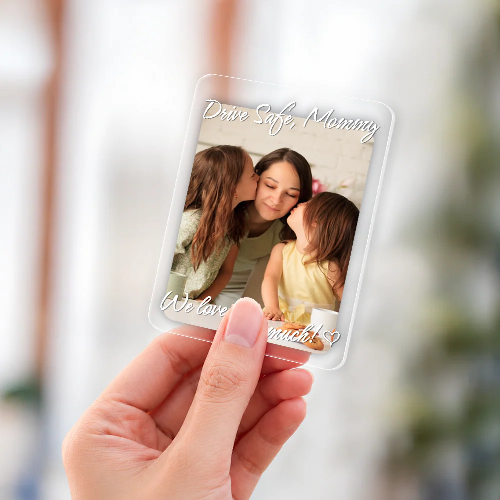 Custom Photo Drive Safe Daddy Acrylic Car Visor For Father's Day LM32 668961 - Image 5