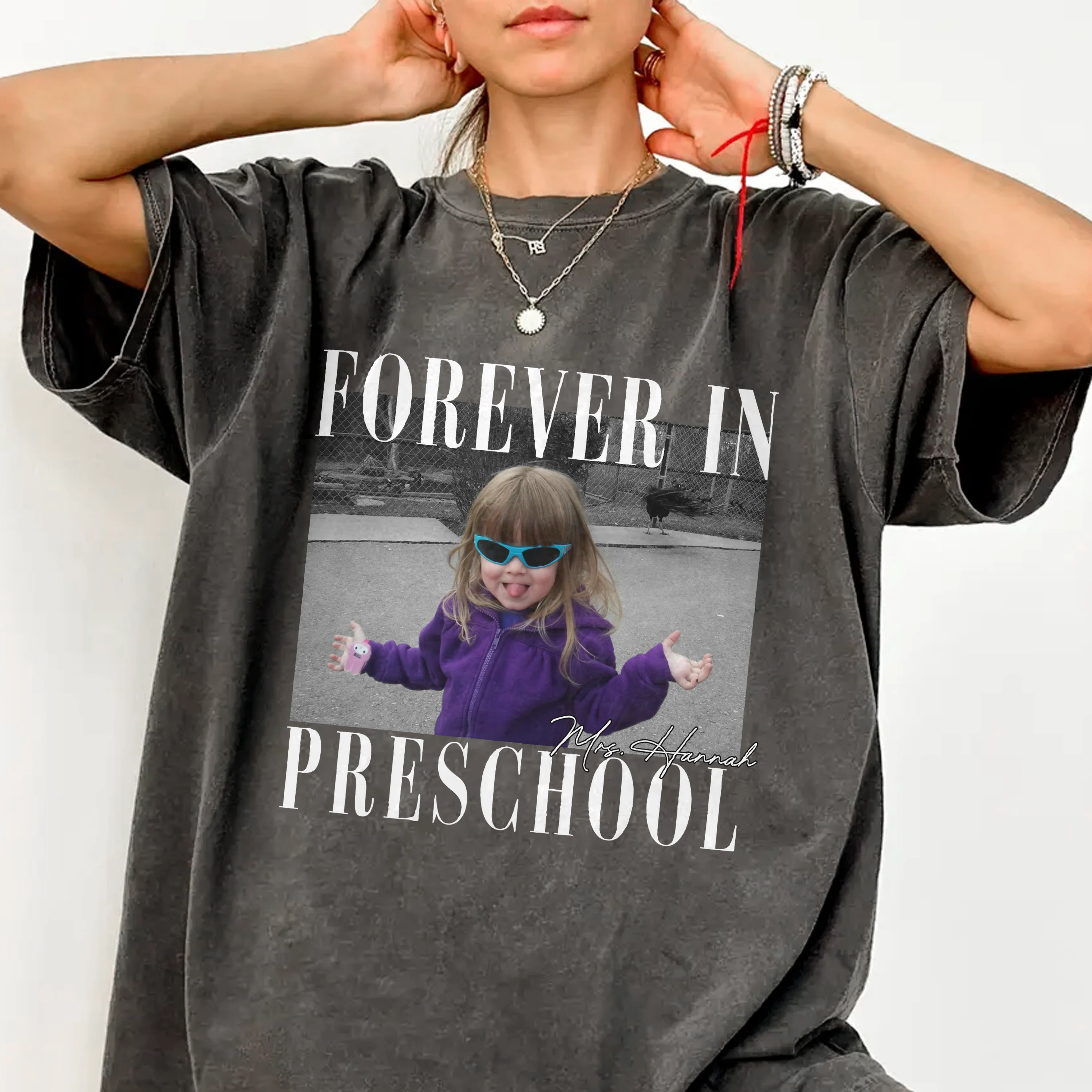 Custom Photo Forever In Kindergarten Comfort Shirt CH07 911920 - Image 6
