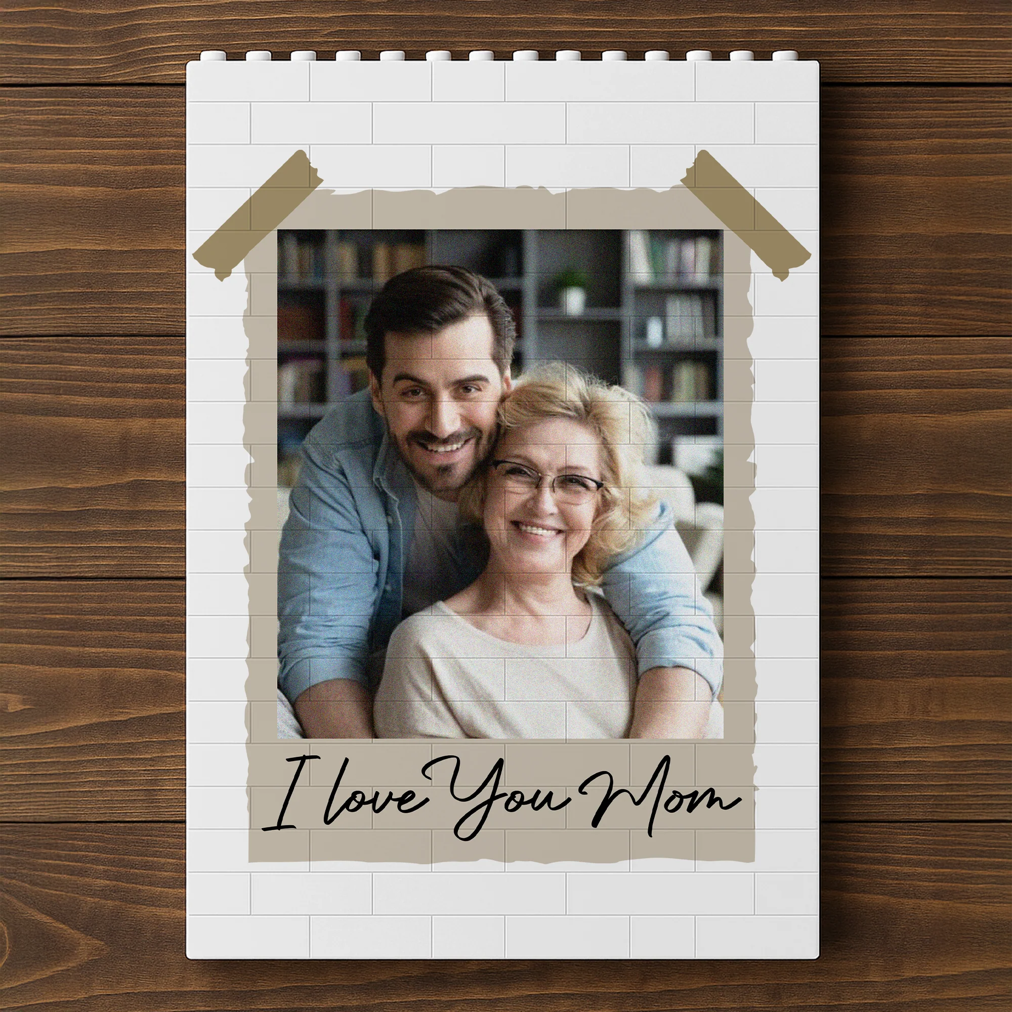 Custom Photo I Love You Mom Building Brick Blocks – Personalized Mother's Day Gifts CH07 911144 - Image 5