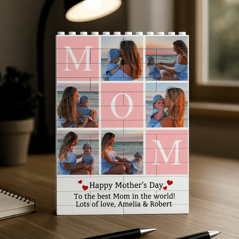 Custom Photo Mom Happy Mother's Day Building Block CH07 910694 - Image 3