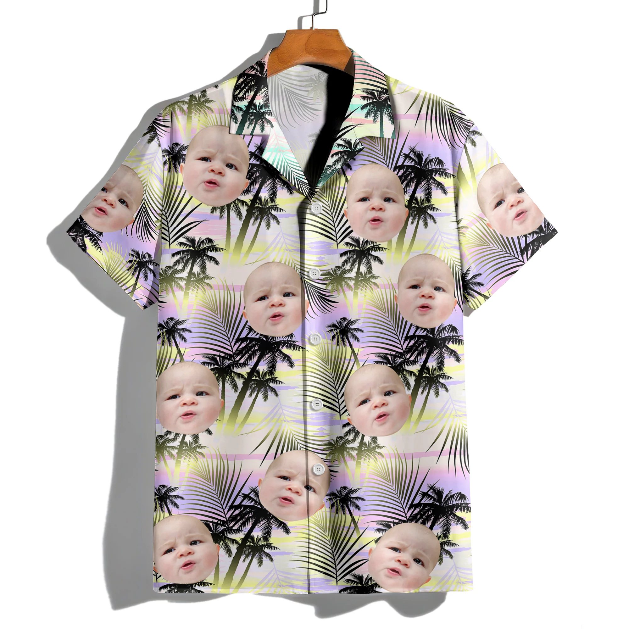 Custom Photo Tropical Summer Hawaii Shirt HO82 902380 - Image 4