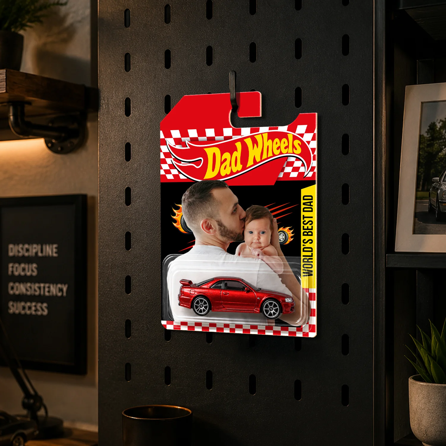 Custom Photo World's Best Dad Wheels Gift For Father’s Day CH07 911698 - Image 2