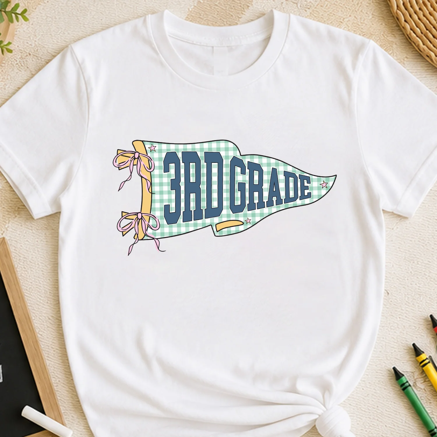 Custom School Grade Shirt - Personalized Back to School Tee for Kids, Teachers & Staff TH10 170195 - Image 4