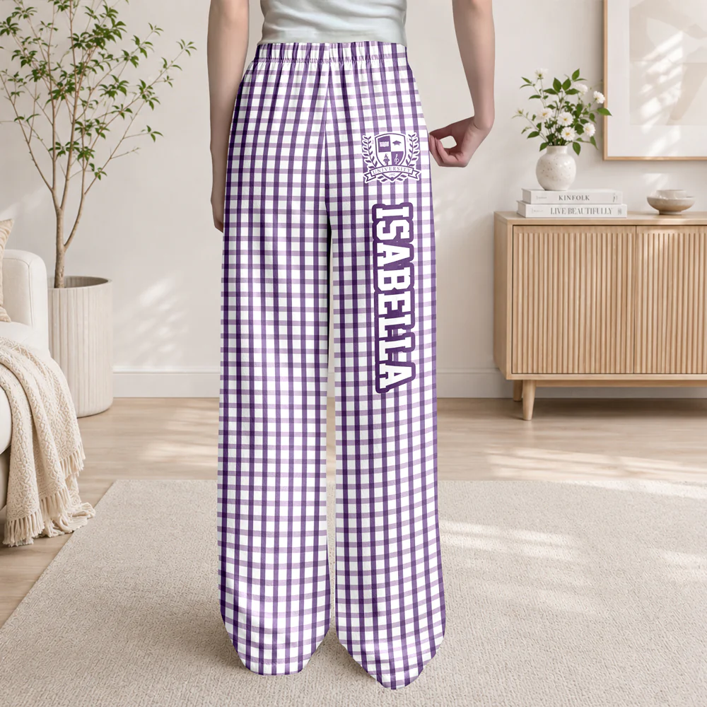 Custom University Logo Sweatpants - Personalized College Spirit Lounge Pants HO82 902890 - Image 4