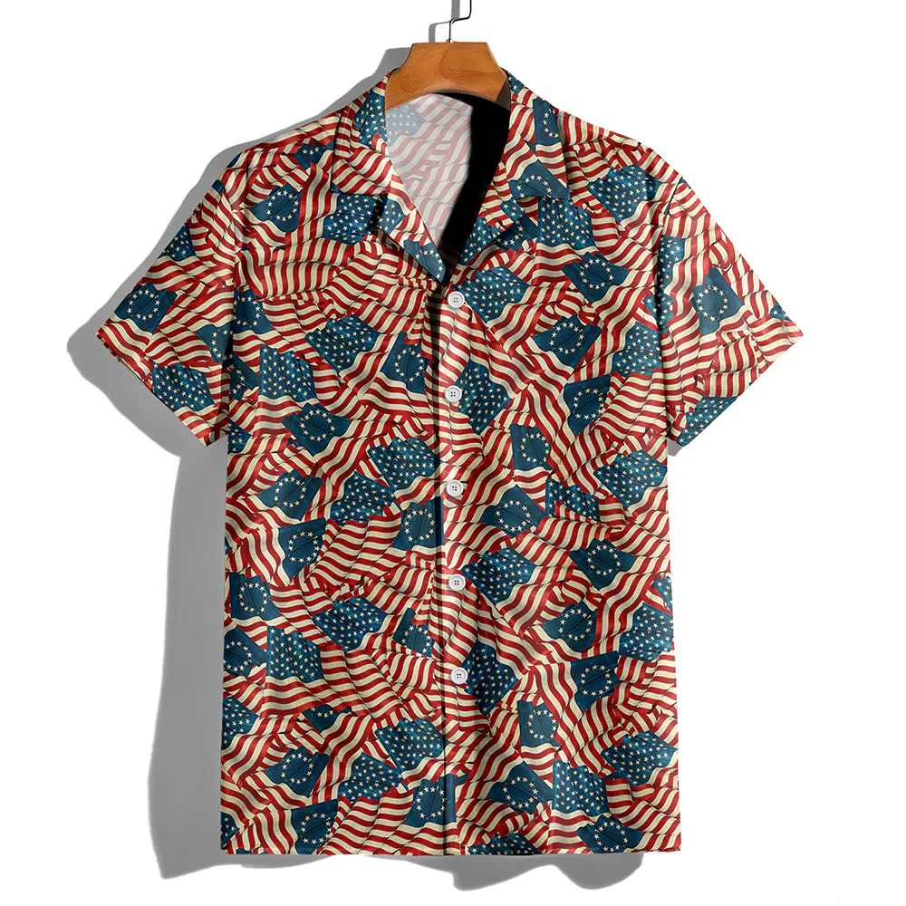 Personalized America 250th Birthday Hawaii Shirt HO82 901454 - Image 3