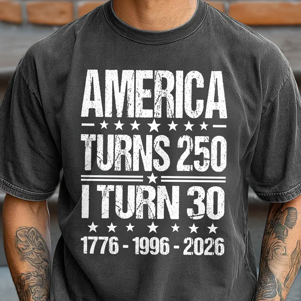 Personalized America Turns 250 1776-2026 Anniversary Comfort Shirt - Patriotic Gift For Family TH10 170075