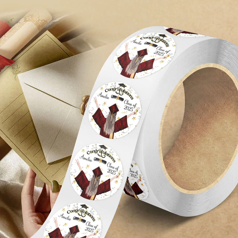 Personalized Congratulations Class of 2026 Roll Sticker TH10 898797 - Image 4