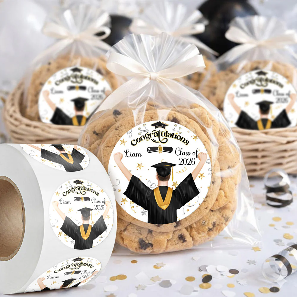 Personalized Congratulations Class of 2026 Roll Sticker TH10 898797 - Image 5