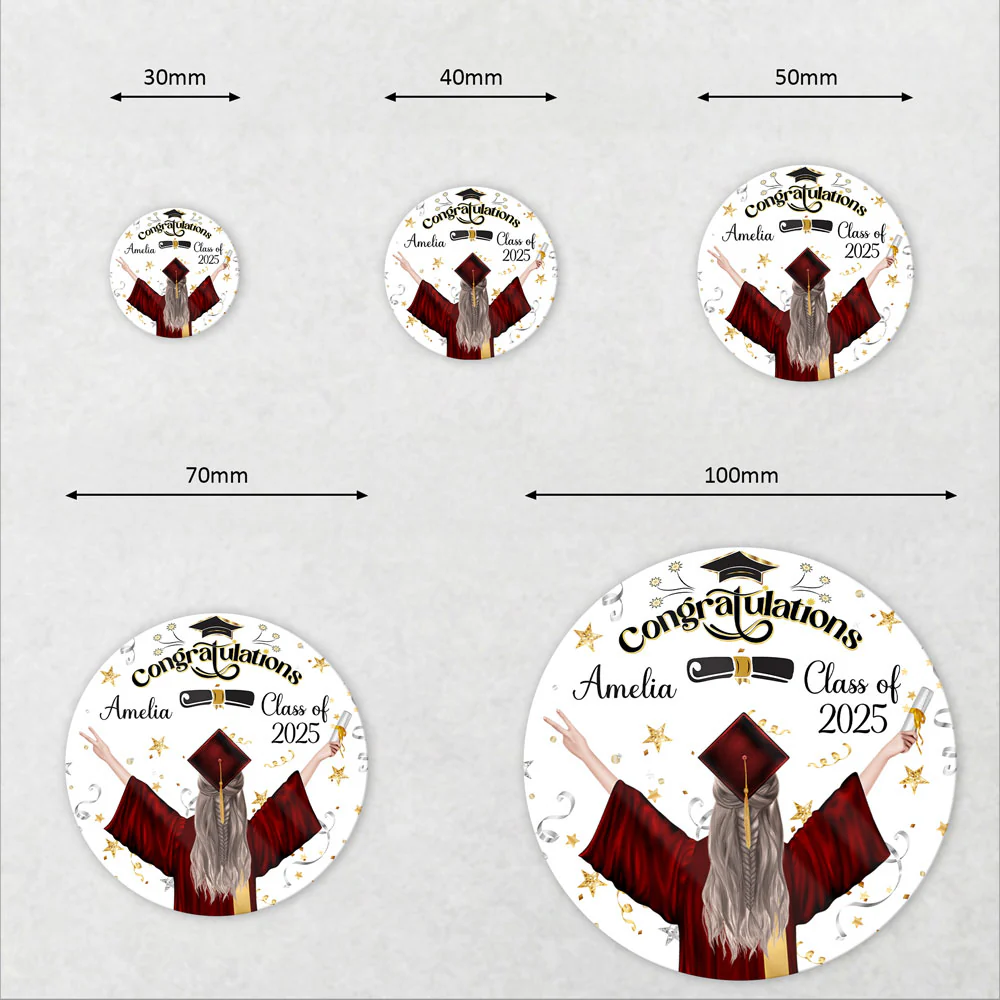 Personalized Congratulations Class of 2026 Roll Sticker TH10 898797 - Image 6