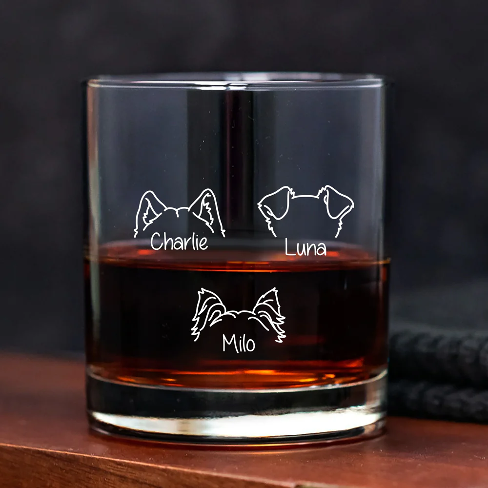 Personalized Dog Ears Whiskey Glass For Dog Lovers CH07 899736 - Image 6