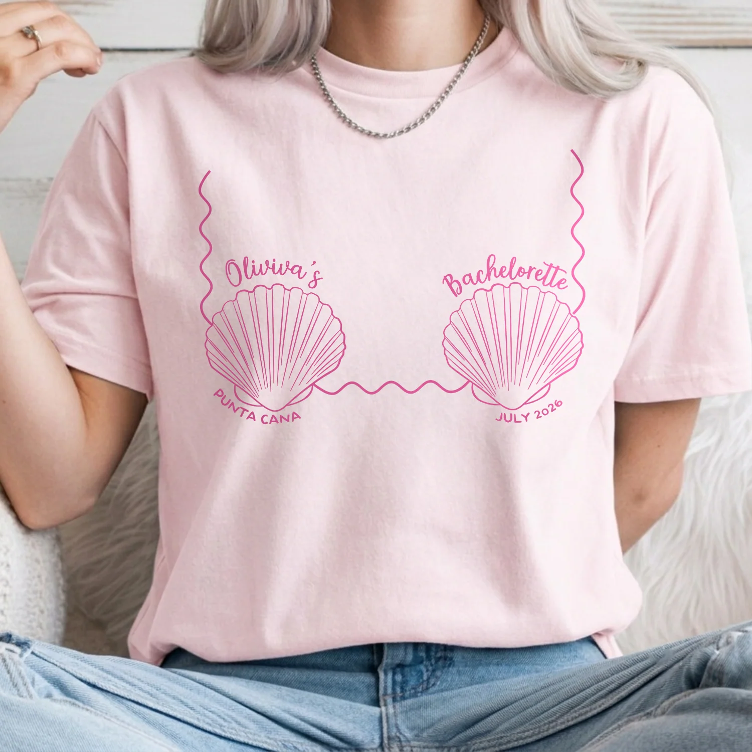 Personalized Mermaid Beach Bachelorette Comfort Shirt – Bride Tribe Gift LM32 669495 - Image 7