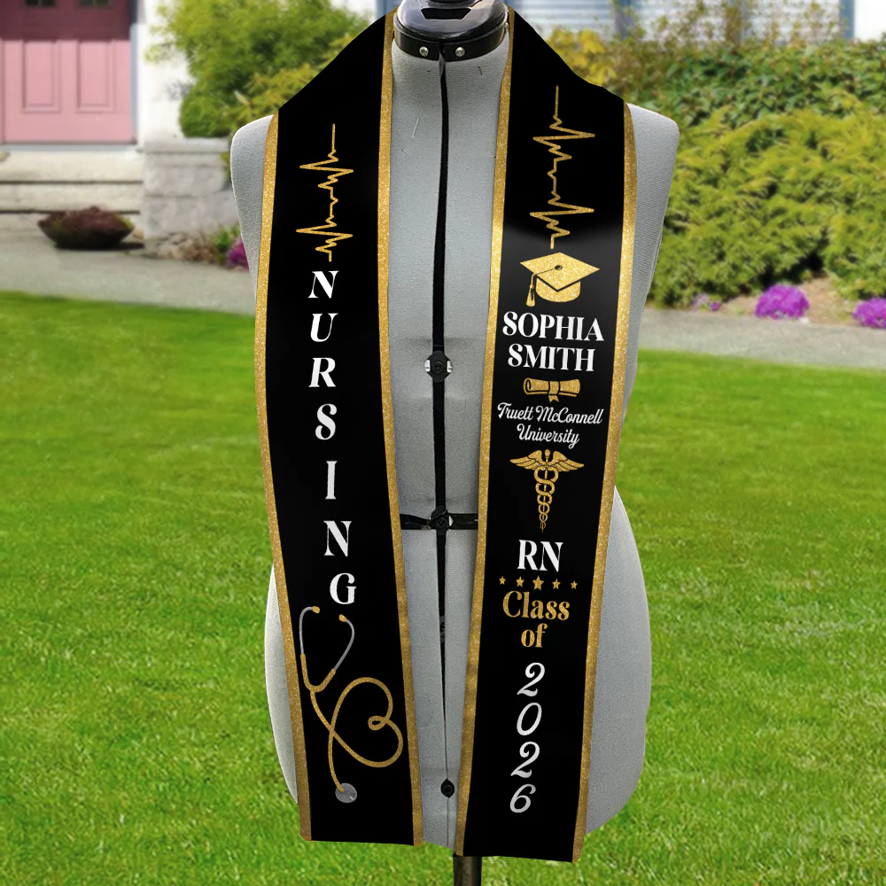 Personalized Nursing Graduation 2026 Stole HO82 901508 - Image 6