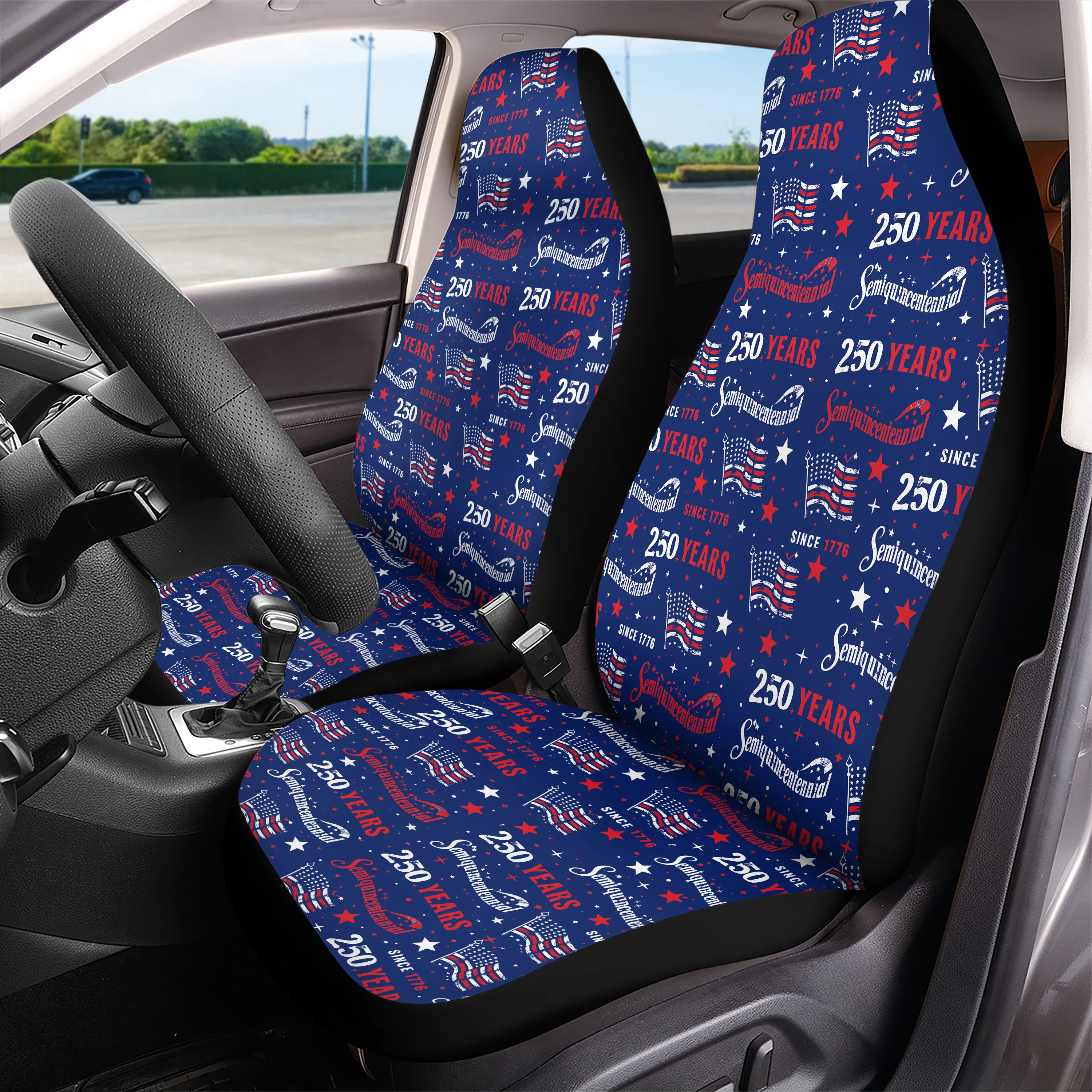 Personalized USA 250 Semiquincentennial Car Seat Cover HO82 902174 - Image 2