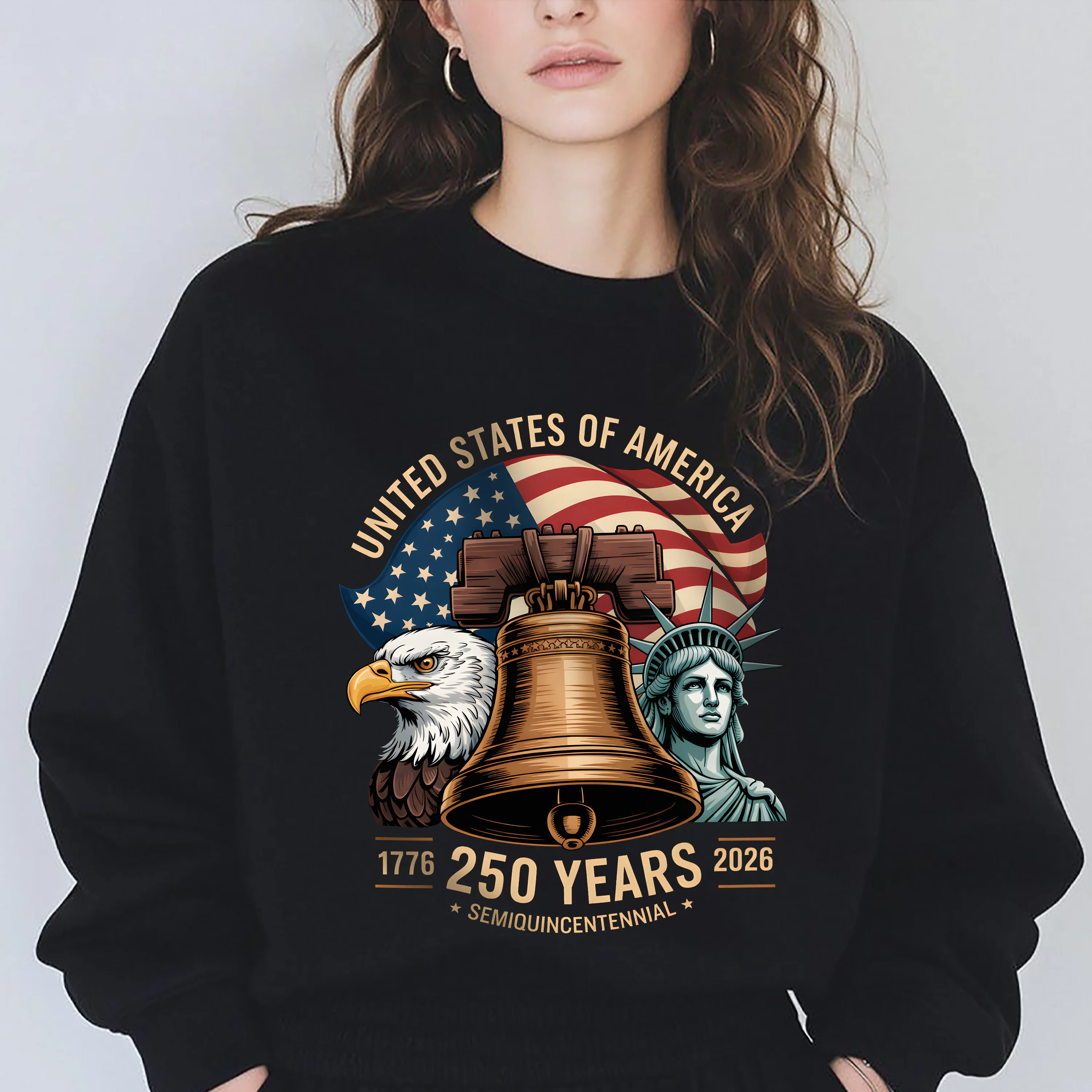 United States Of America 250th Anniversary 1776-2026 Semiquincentennial Dark Shirt LM32 899589 - Image 4