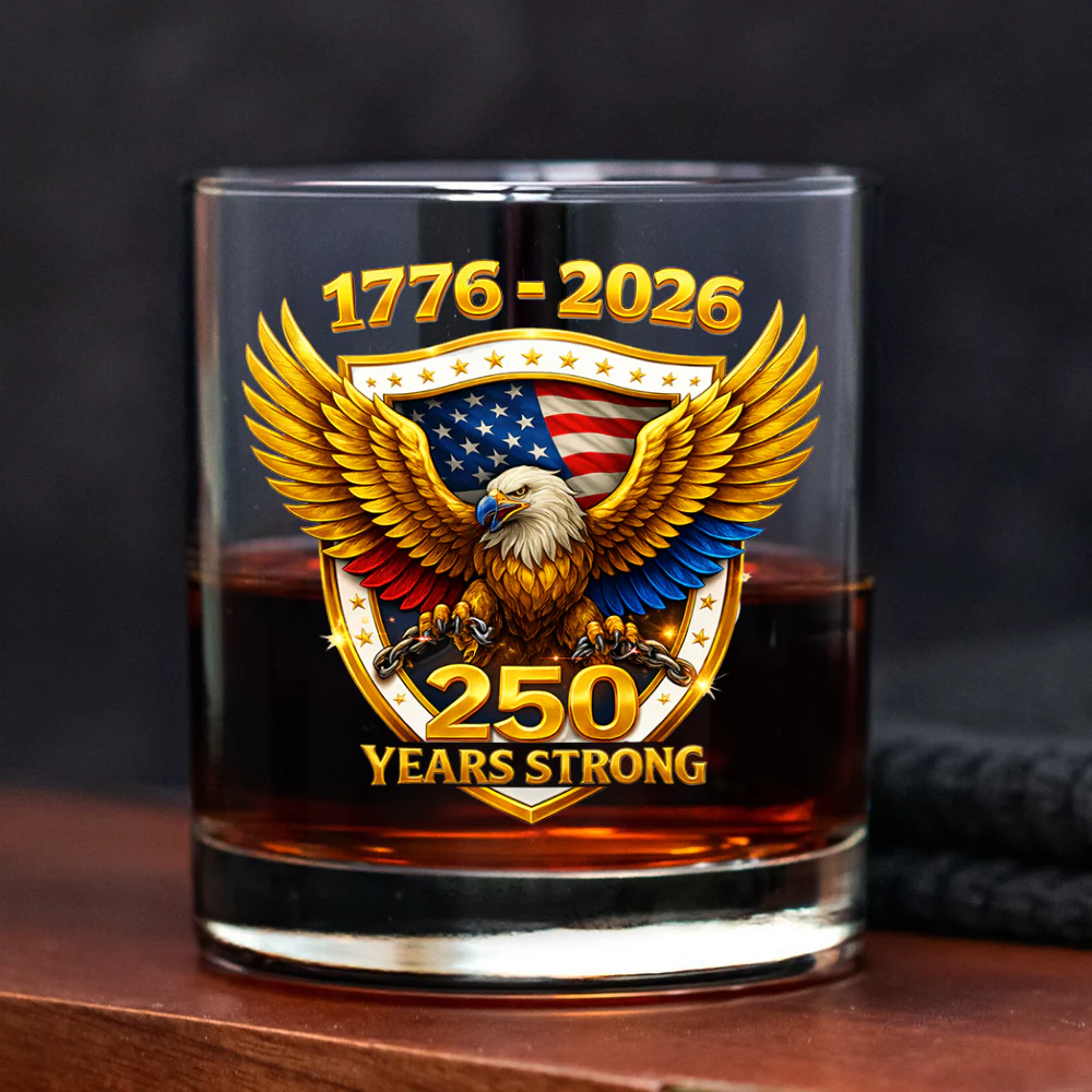 Unites State 250 Years Strong Whiskey Glass CH07 910300 - Image 6