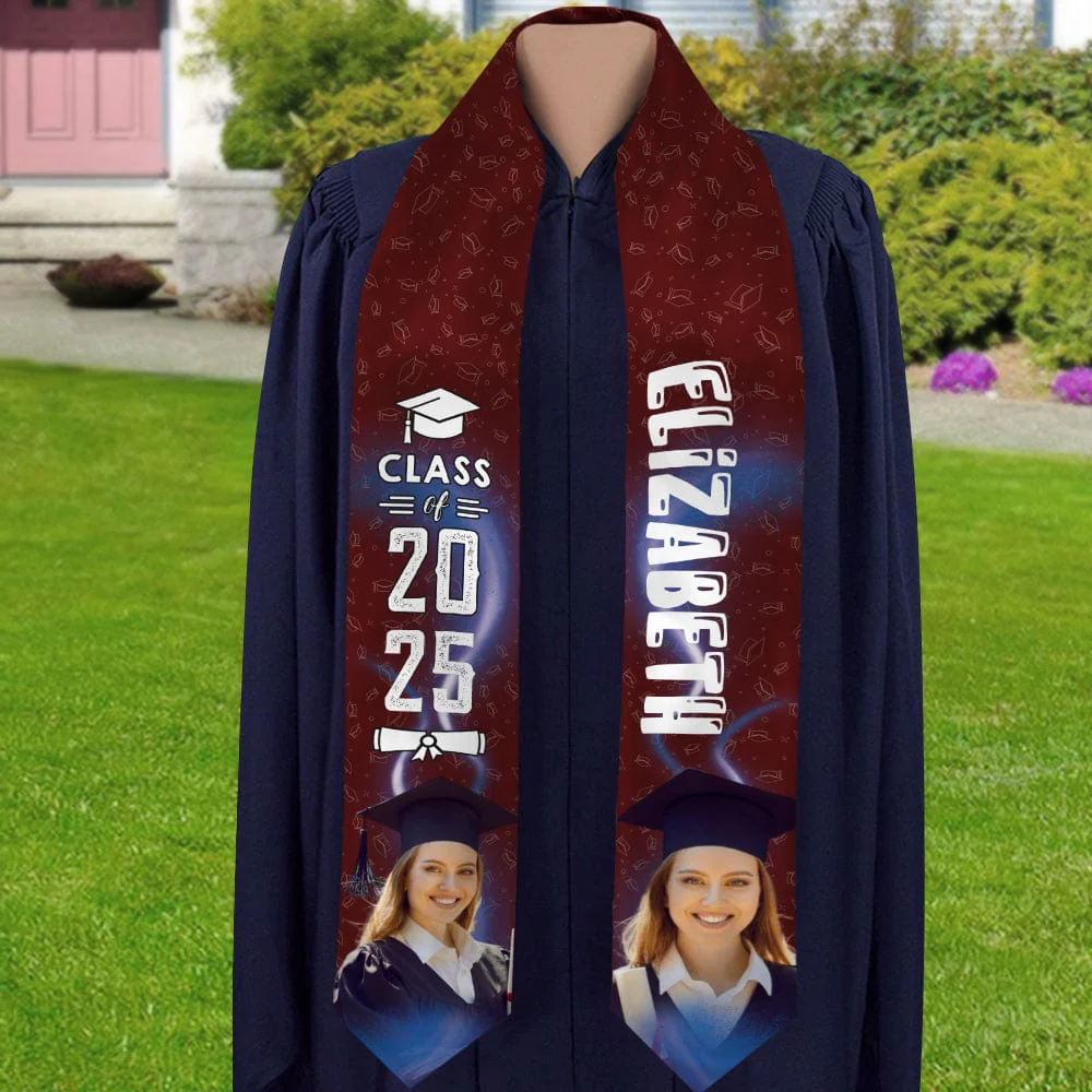 Upload Photo Graduation Gift Stoles N304 6799 895068 CH07 - Image 10