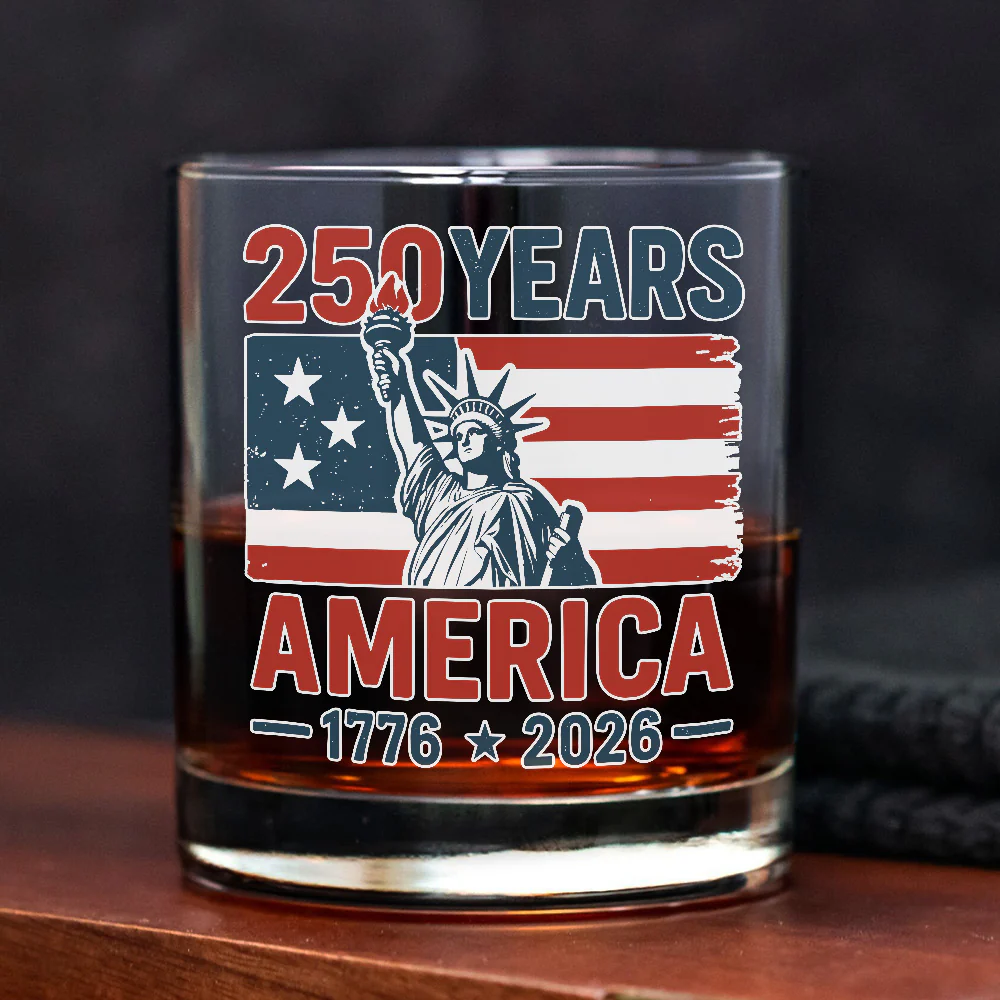 250 Years America 1776 - 2026 Whiskey Glass HO82 894542 - Image 6