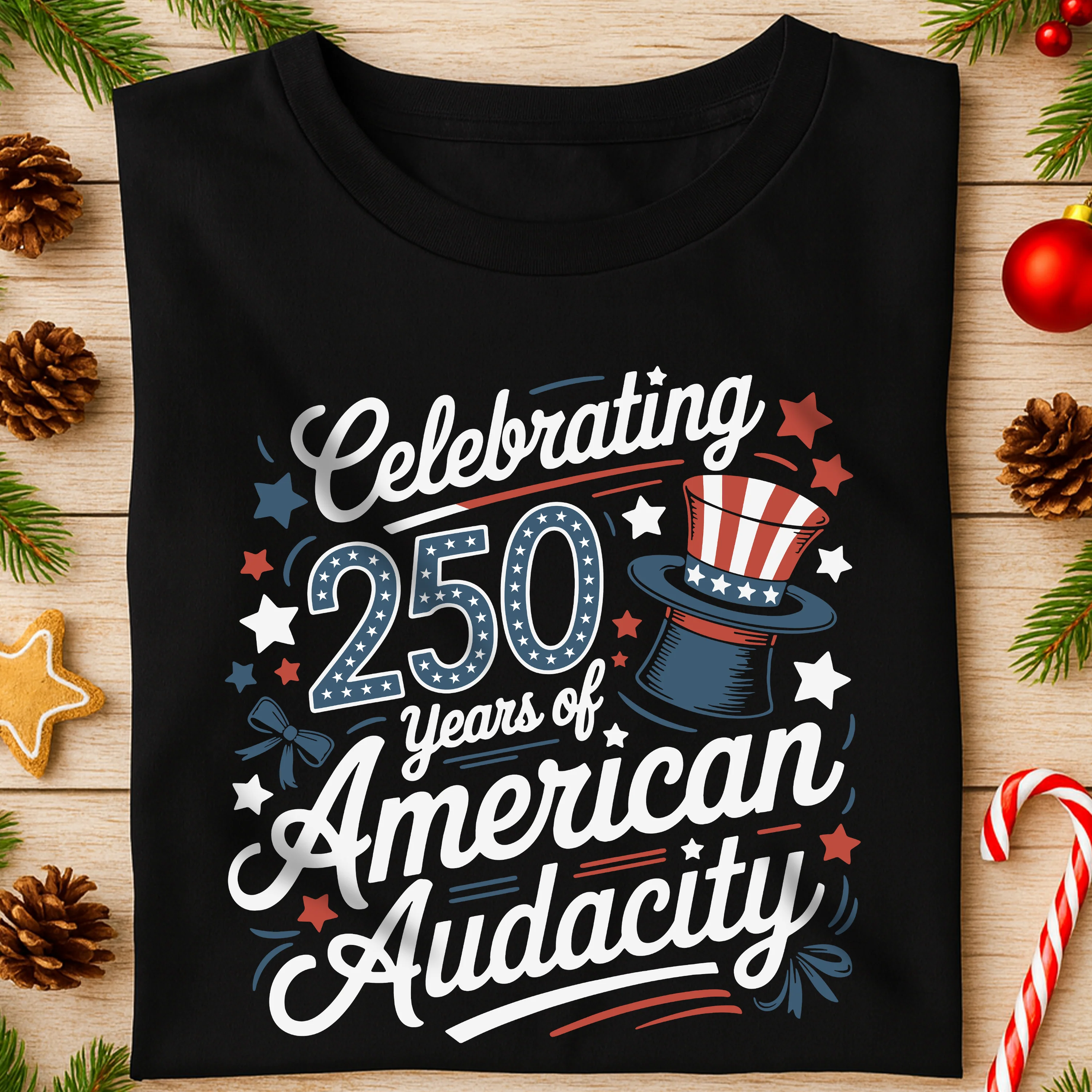 250 Years America 250th Anniversary USA 4th of July Dark Shirt HO82 894810 - Image 3