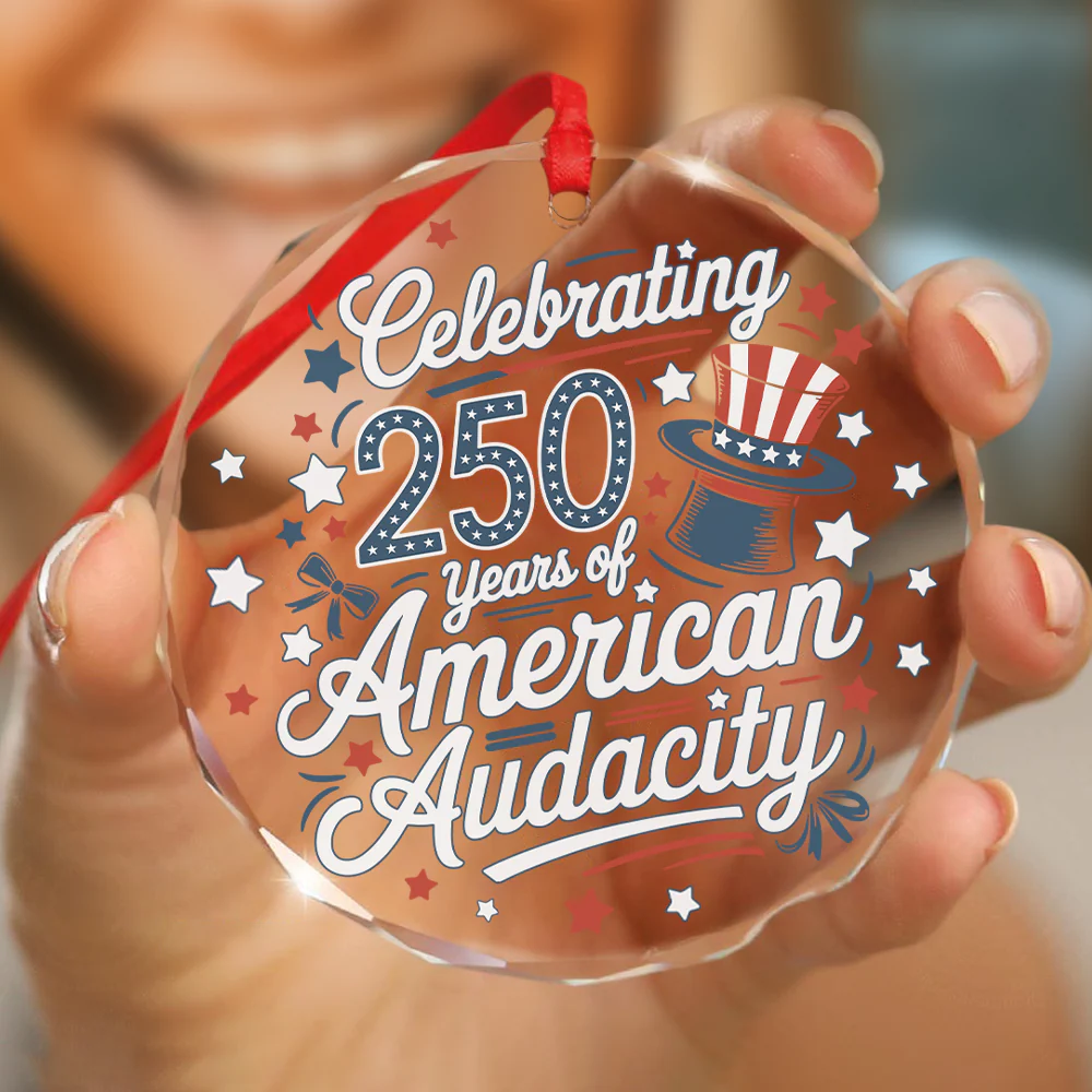 250 Years America 250th Anniversary USA 4th of July Glass Ornament HO82 894820 - Image 7