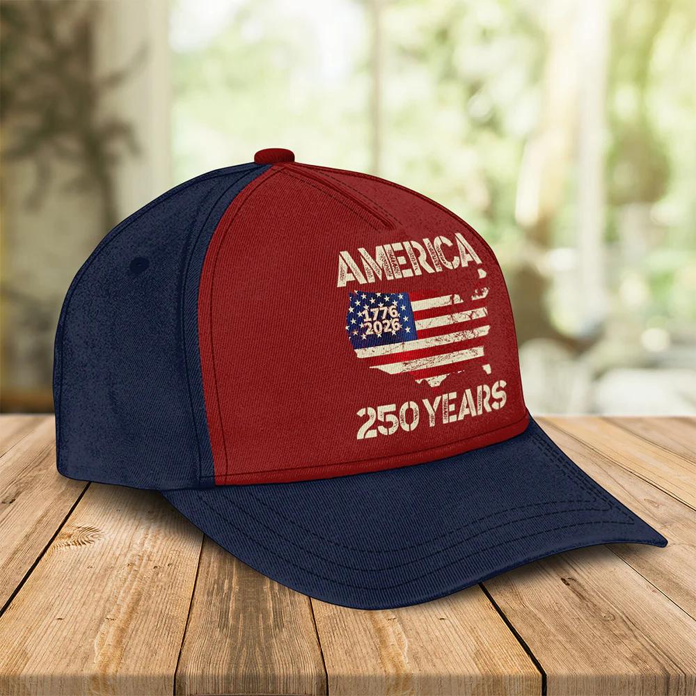 250 Years America Anniversary 250th Independence Day Classic Cap HO82 900346 - Image 4