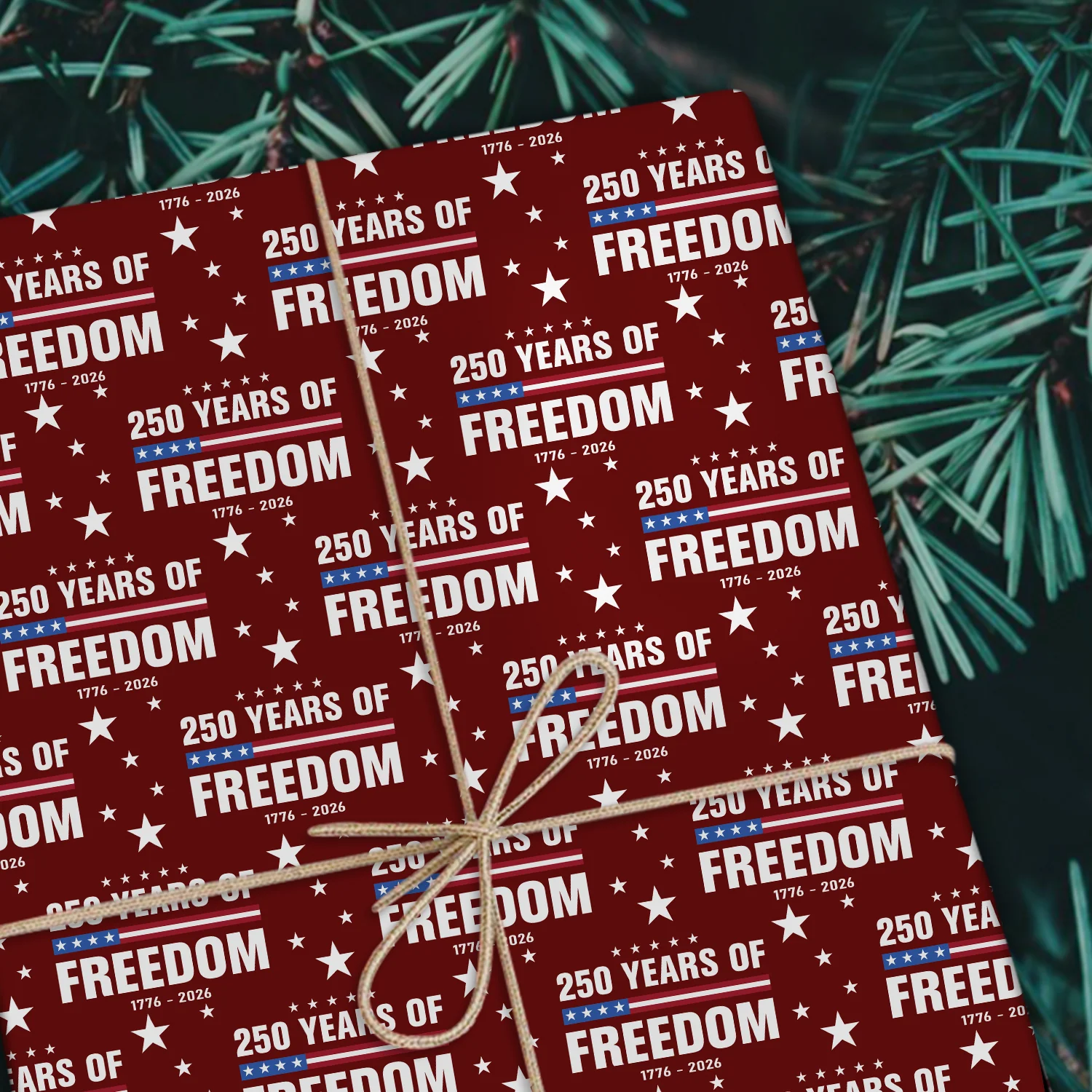 250 Years Of Freedom 1776-2026 4th Of July Wrapping Paper HO82 900676 - Image 5