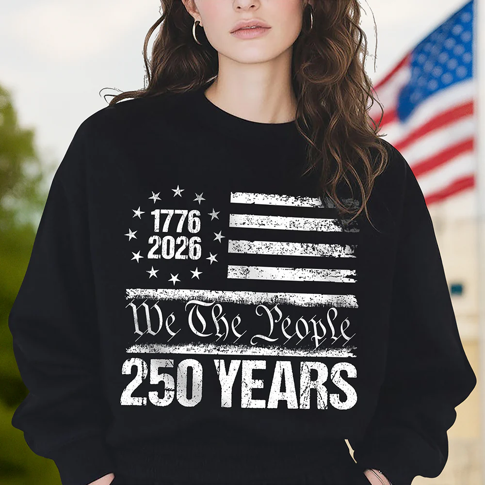 250 Years USA 250th Birthday 1776-2026 Eagle Flag Dark Shirt HO82 894566 - Image 3