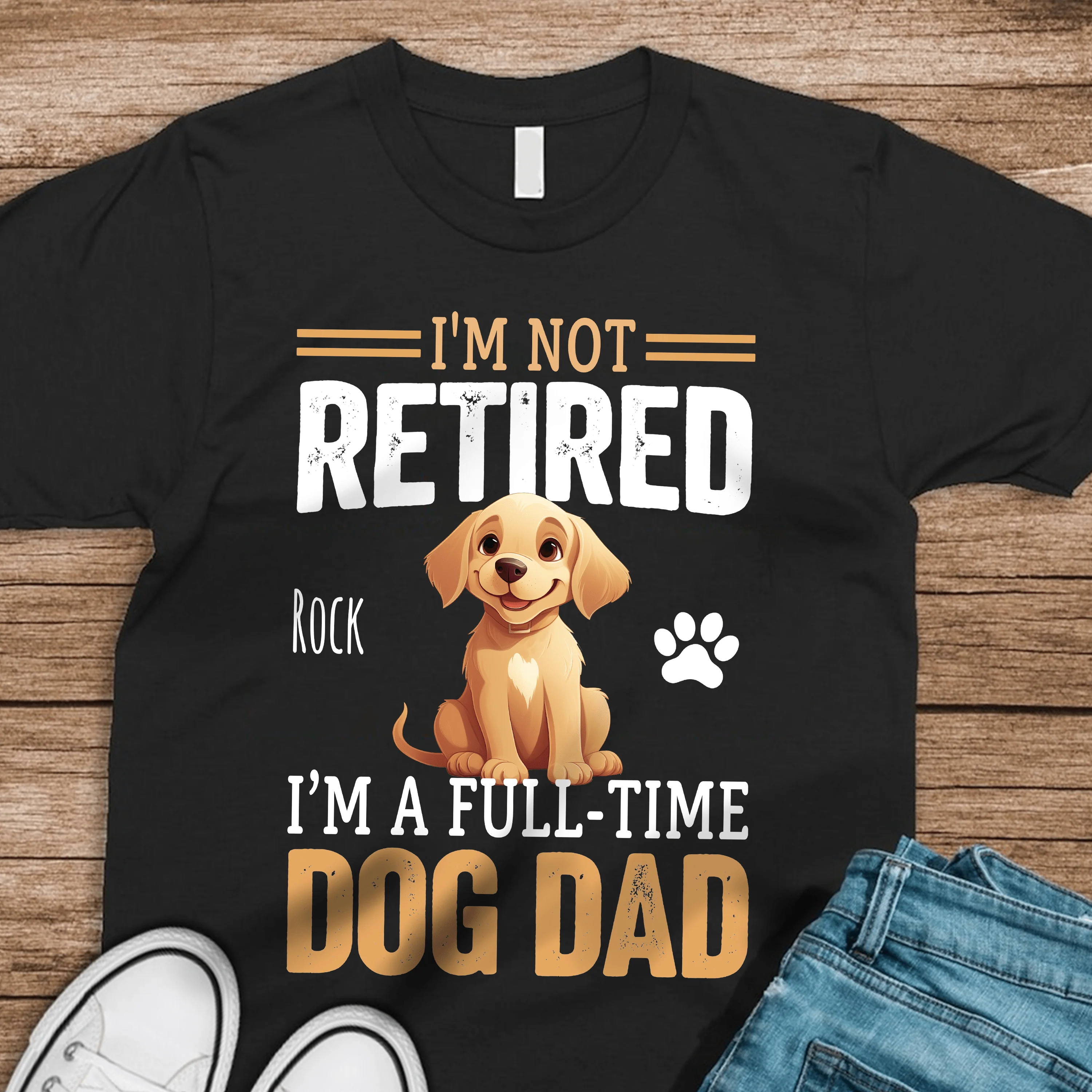 A Full-time Dog Dad Dog Dog Dom Dark Sweatshirt Personalized Gift N369 HO82 893522 - Image 3
