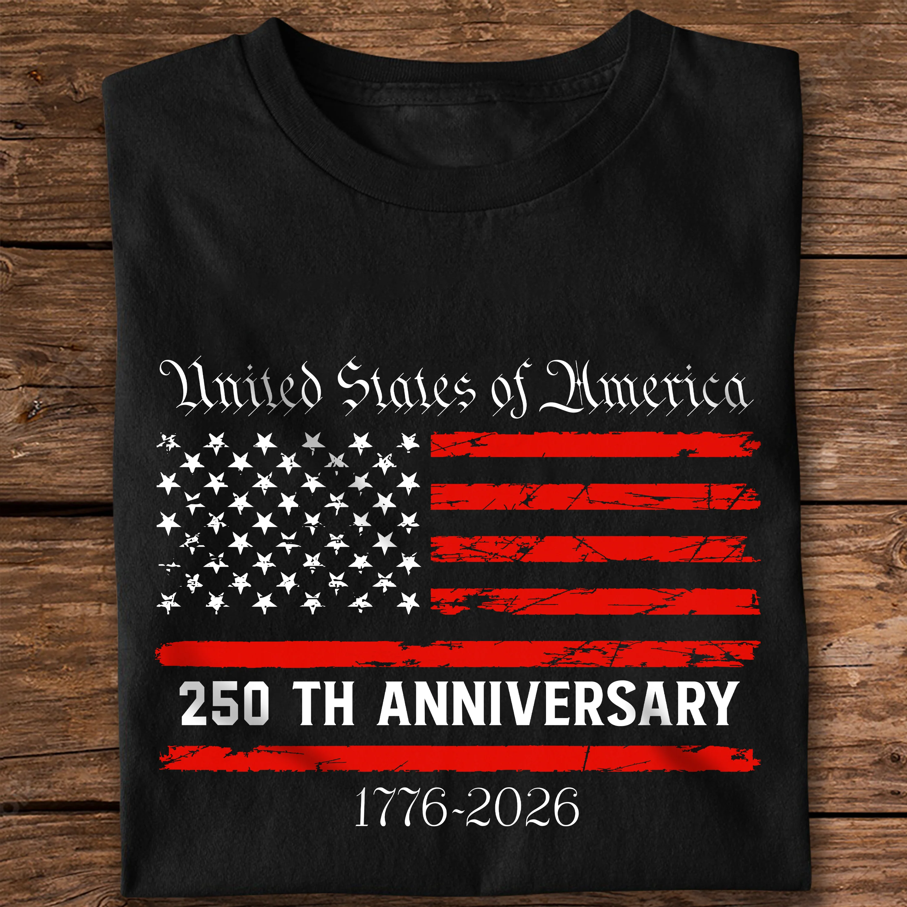 America 250th Anniversary Semiquincentennial Dark Shirt HO82 900110 - Image 4