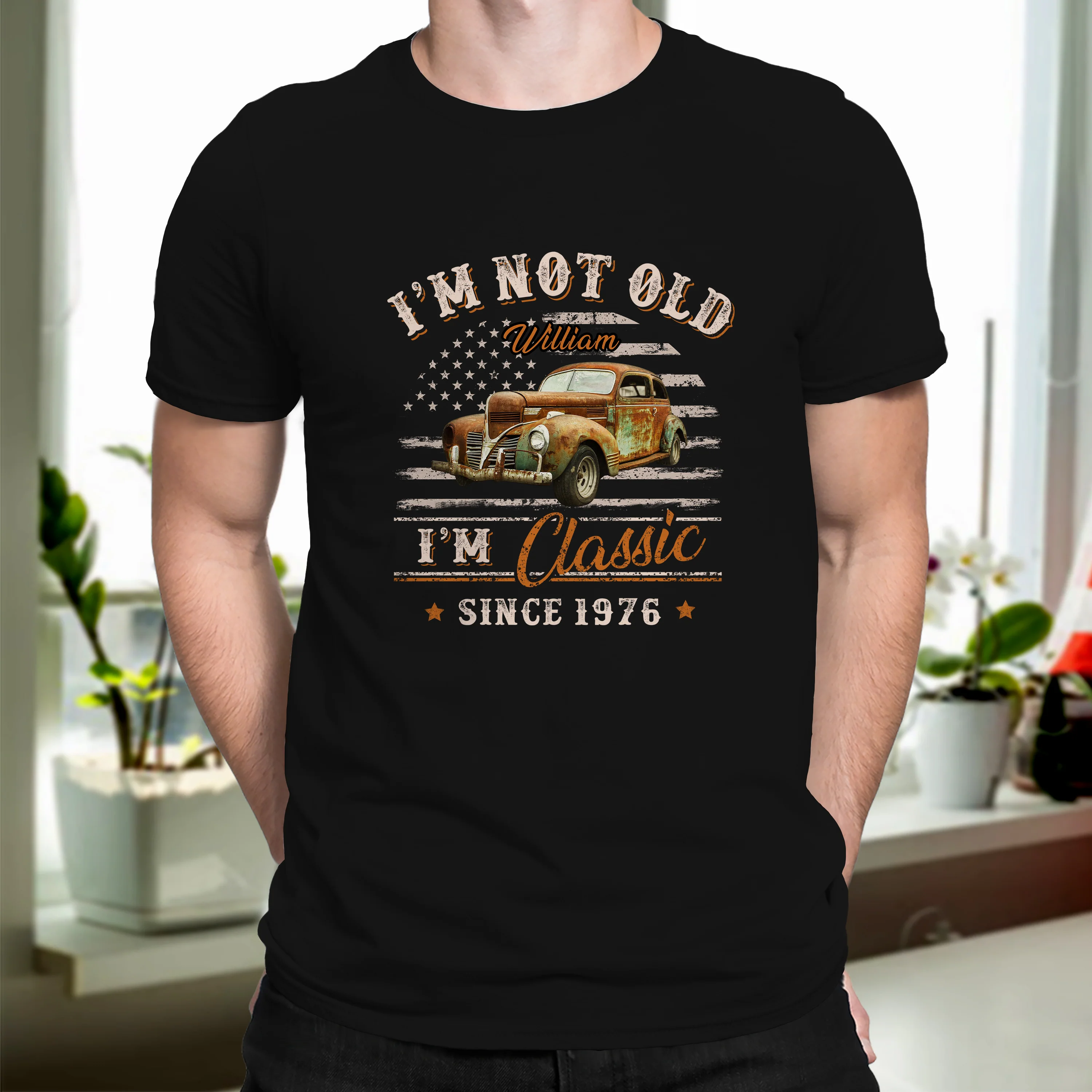 Custom Car Photo I'm Not Old I'm Classic Dark Shirt Gift For Car Lovers HO82 894434 - Image 3